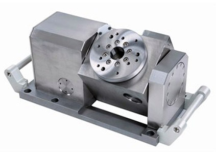 JSEDM Globus Tilting Rotary Table Faceplate 115 mm